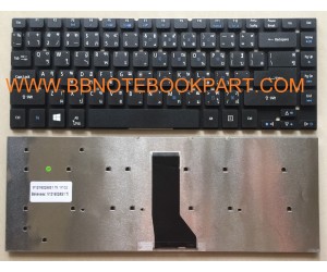 Acer Keyboard คีย์บอร์ด Aspire 3830  4830  4755 V3-431 E1-410  E1-422 E1-430 E1-432 E1-470 E1-472  E5-411 E5-421 E5-471   /  V3-471 V3-472   ภาษาไทย/อังกฤษ